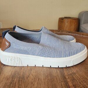 Ryka Blue Dawn Vista Slip-on Flat Sneakers Women's Size 9W / 9 Wide